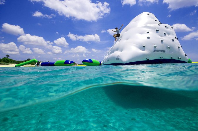 Aquatic Park at Mr. Sanchos Beach Club - Who will get the most from this Cozumel stop