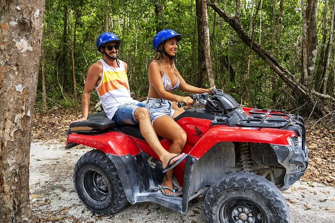 ATV Adventure to Mayan Jade Cavern plus Snorkeling and Lunch - From El Cedral into the Cozumel jungle