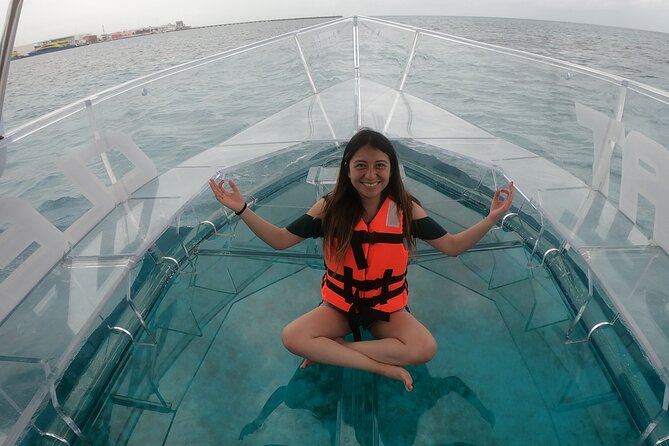 ATV and Clear Boat Ride Full Experience in Cozumel - The clear boat and snorkeling: the strongest water stop