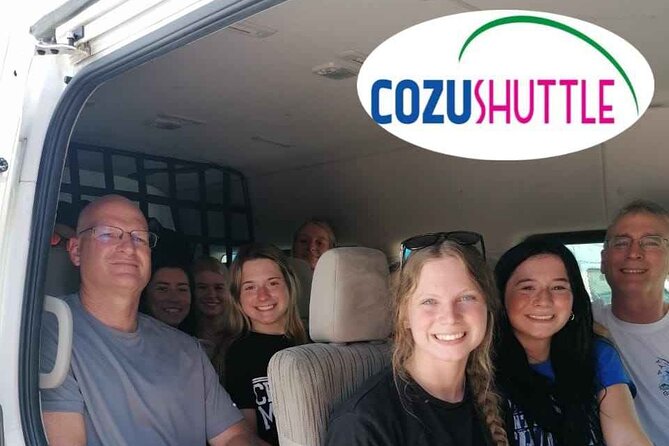 Cheapest Shared Shuttle from Cozumel Airport 2 Hotels in Cozumel - What the $22 fare covers