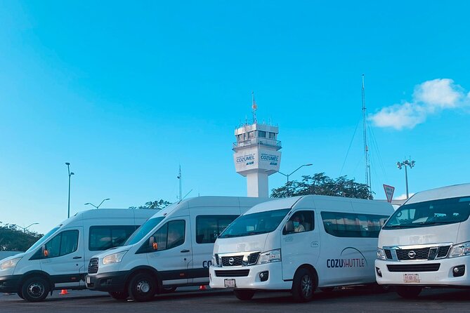Cheapest Shared Shuttle from Cozumel Airport 2 Hotels in Cozumel - The ride to your hotel