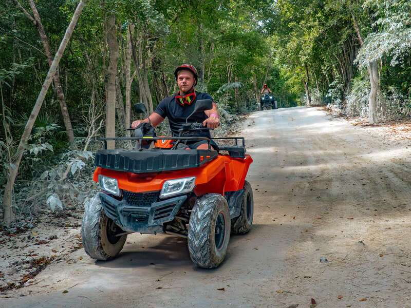 Cozumel: ATV Off-Road Adventure to Jade Cavern - El Cedral and the extra admission fee