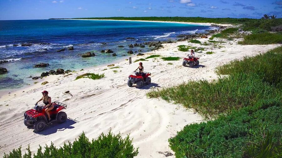 Cozumel: ATV Seashore Adventure & Mayan Cenote Experience - A Brief Village Stop and Tequila Tasting
