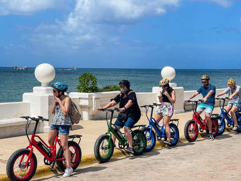 Cozumel City Tour with Lunch - Riding 20th Avenue to the local market