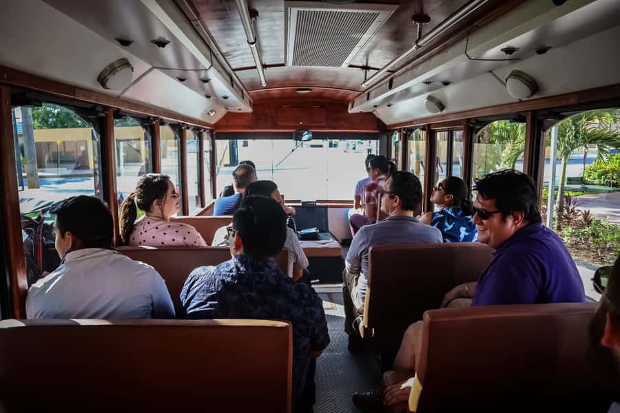 Cozumel: City Trolley Tour - A few fit and comfort details to weigh