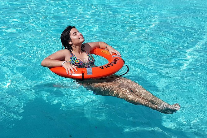 Cozumel Coral Reef Snorkeling by Glass Bottom Boat with Guide - Guides, safety and first-time snorkelers