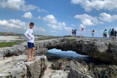 Cozumel In Buggy With Beach Time