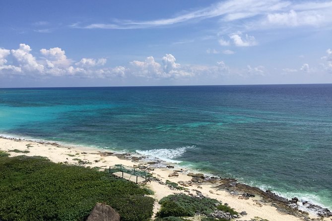 Cozumel Jeep and Snorkel Adventure with Lunch at Punta Sur Park - Snorkeling in a protected bay