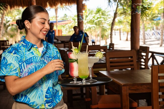 Cozumel: KUZÁ Beach Day, Buffet, Open Bar & Mexican Flavors Class - Optional rentals and upgrades can change the total