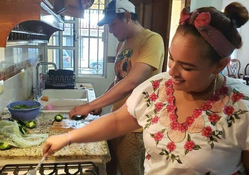 Cozumel: Private Cooking Class in a Family Kitchen - Choosing ingredients at San Miguel’s market