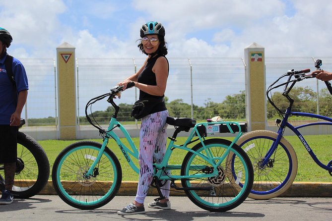 E-Bike City Tour though Cozumel & Taco Tasting Tour - Monuments, WWII planes, and local craft
