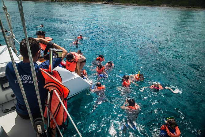 El Cielo Cozumel Snorkel tour by Catamaran - Ceviche, drinks and what to expect from the food