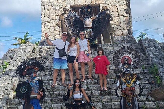 Experience Cozumel Historical Center Mayan and Beach Experience - Private transport, vehicle size and pace