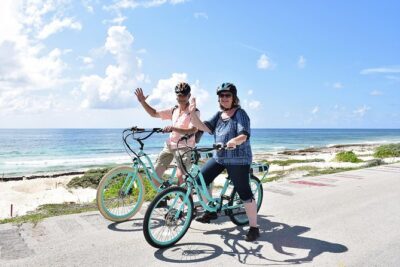 Half-Day Electric Bike Tour of Cozumel’s East Side With Lunch