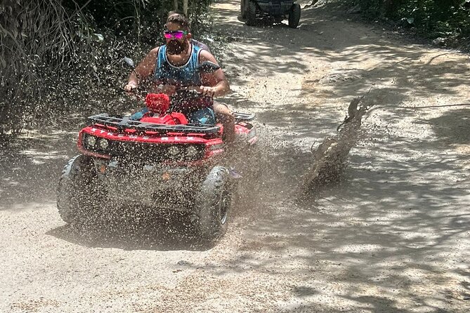 Jade Caverns and Mayan Village Cozumel ATV TOUR - ATV choices, gear and getting around