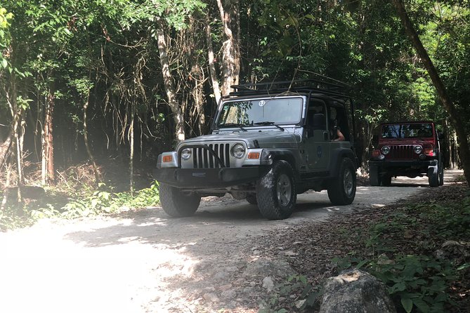 Jungle Jeep Adventure to Mayan Caves, Cenote and Snorkel - Lunch, fees and what the $65 covers