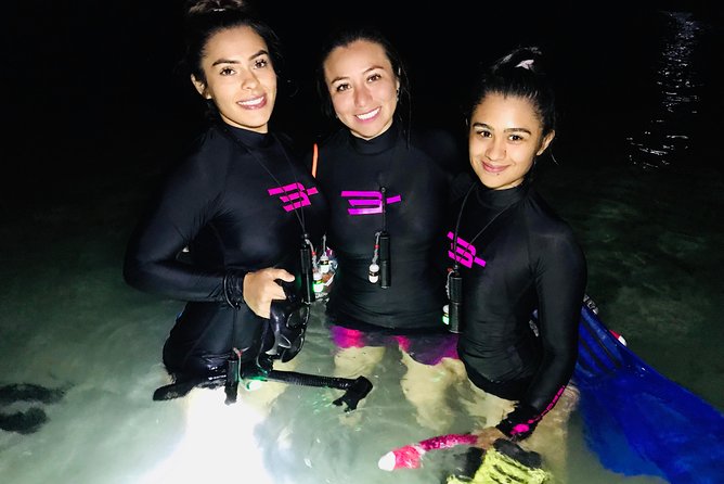 Night Snorkeling - Observation of octopus and other species - Searching a small patch of shallow water