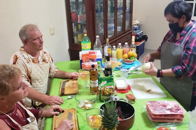 Private Mexican Trompitos Cooking Class in Cozumel - Cook trompitos, beans and salsas in a private home