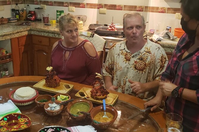 Private Mexican Trompitos Cooking Class in Cozumel - Sit down to eat what you made
