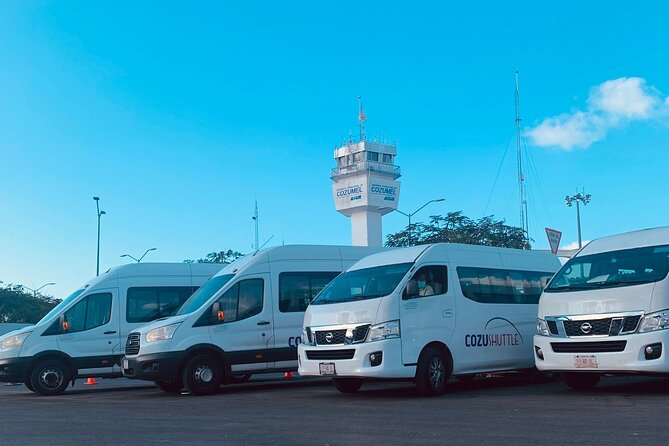 Private Shuttle from Inside Cozumel Airport to hotels in Cozumel - The useful details at a glance